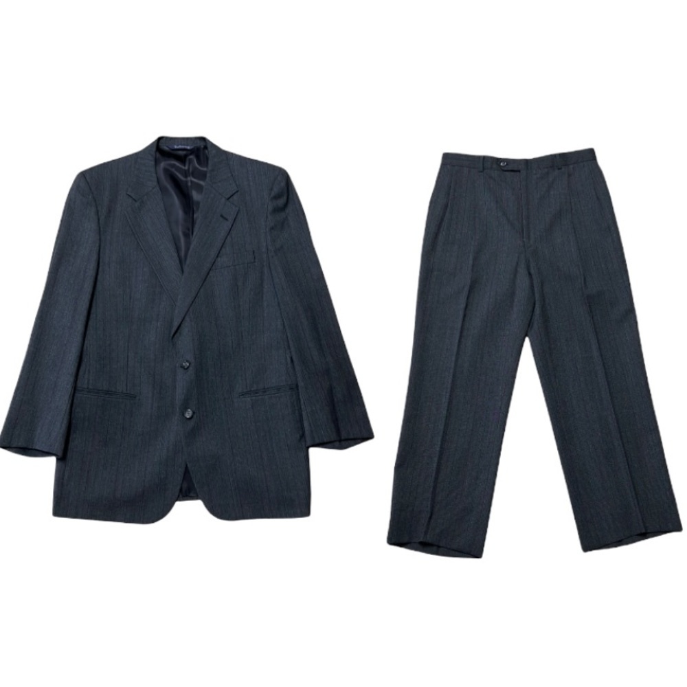 Vintage Burberry’s Wool 2 Piece Suit